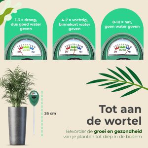 Sunny Tree - Feuchtigkeitsmesser für Pflanzen - Hygrometer